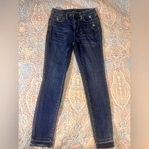Judy Blue Tummy Control Skinny Fit Size 9/29 Released Hem